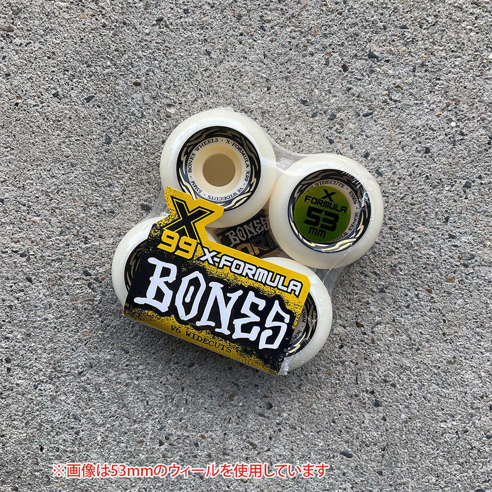 56mm X-FORMULA V6 WIDE-CUT 99A SKATEBOARD WHEELS