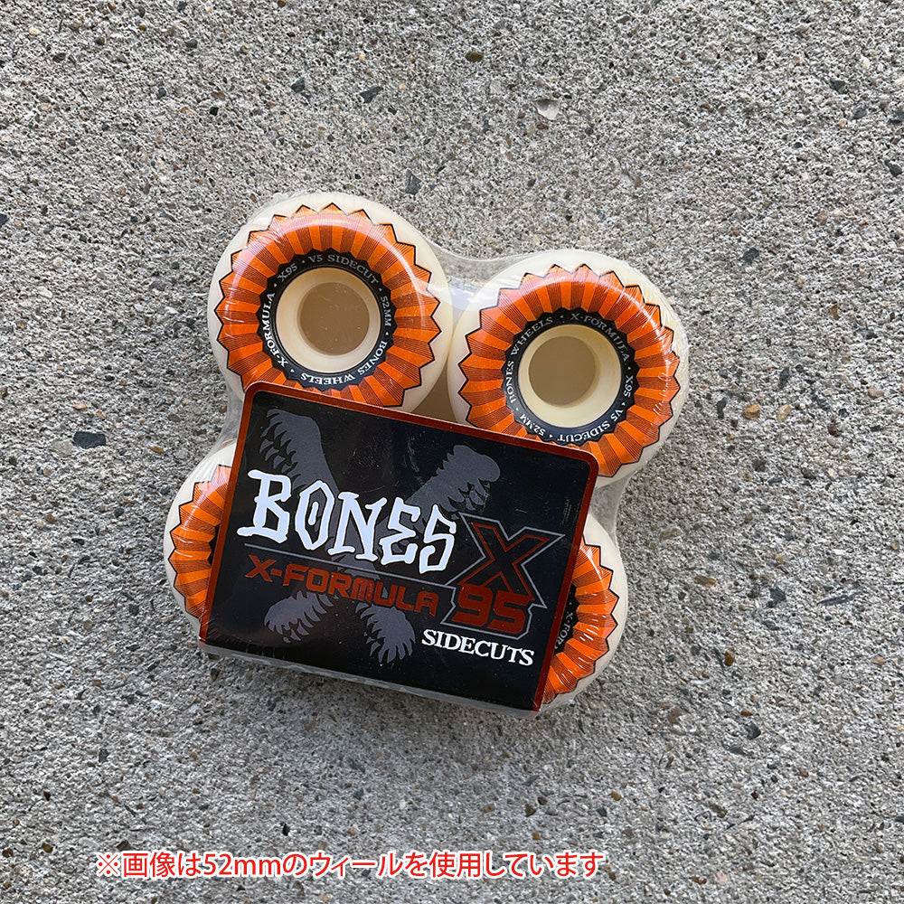 52mm X-FORMULA V5 SIDECUT 95A SKATEBOARD WHEELS