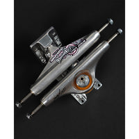 149 FORGED TITANIUM JOSLIN STICKER SLAP POLISHED SILVER STANDARD TRUCKS（Stage11）