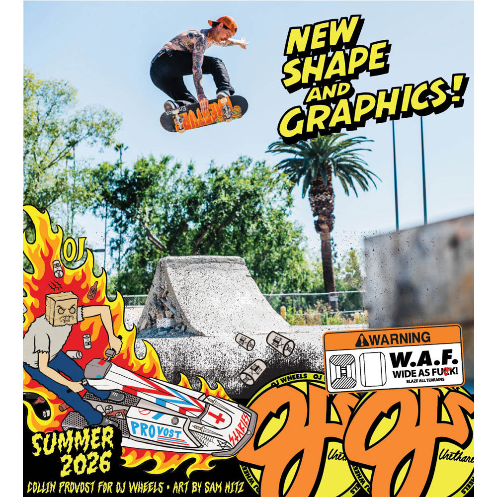 56mm COLLIN PROVOST ELITE FULL COMBO 99A SKATEBOARD WHEELS