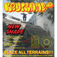 52mm KEYFRAME2 87A SKATEBOARD WHEELS