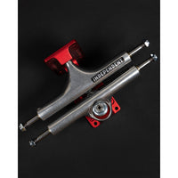 166 HOLLOW BAR LOGO SILVER ANO RED STANDARD TRUCKS(STAGE4)