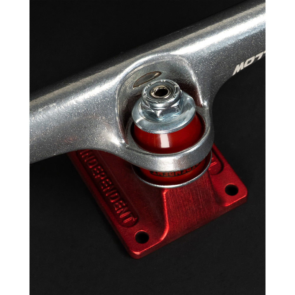 151 HOLLOW BAR LOGO SILVER ANO RED STANDARD TRUCKS(STAGE4)
