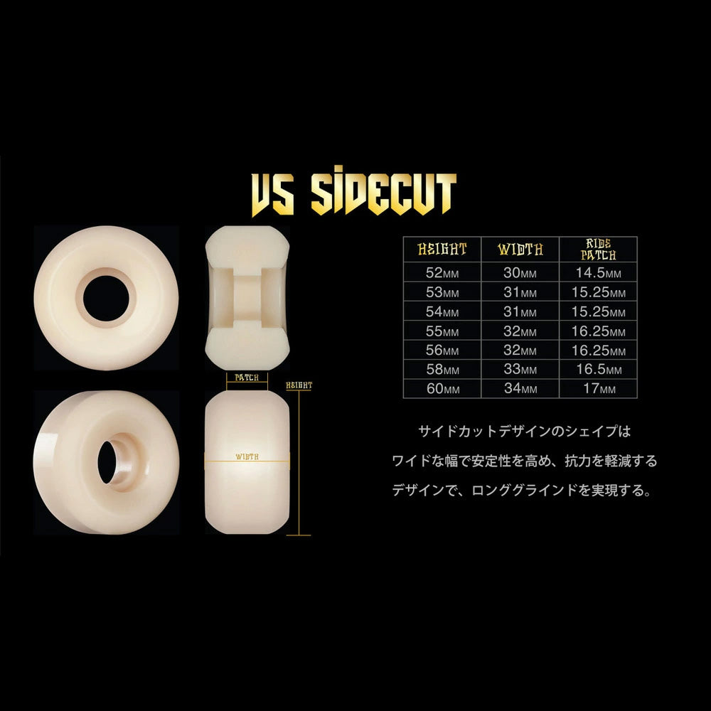 新品未使用！BONES X-FORMULA 55mm Bones X Formula V5 Sidecut 52mm 97a White - CalStreets
