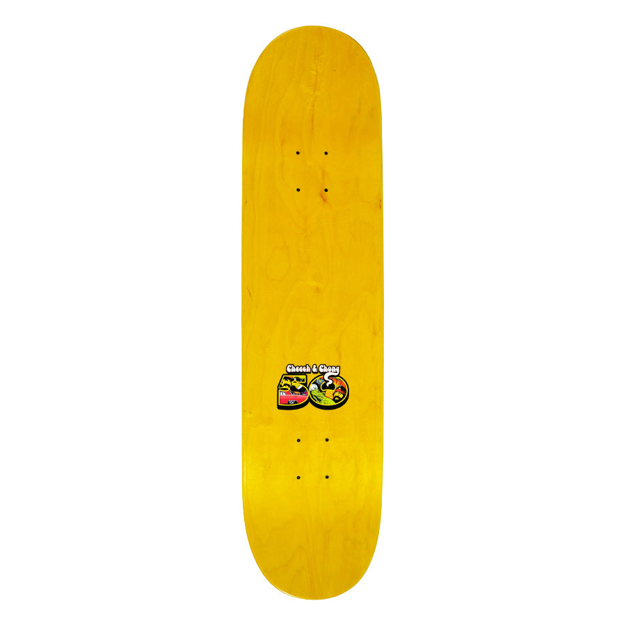 8.0in x 31.5in PENNY CHEECH AND CHONG'S 50TH GOLD FOIL PRO DECK