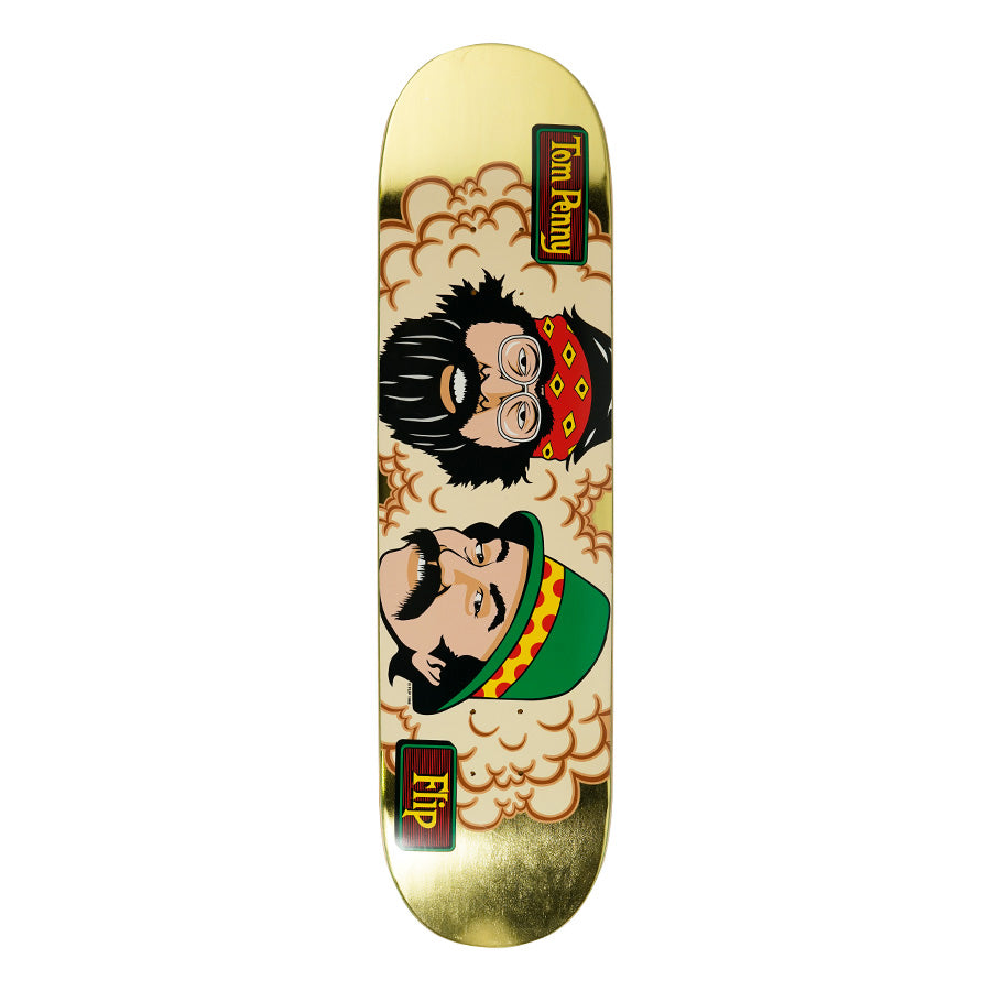 8.0in x 31.5in PENNY CHEECH AND CHONG'S 50TH GOLD FOIL PRO DECK