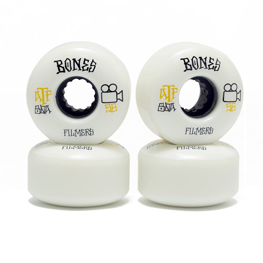 56mm ATF FILMERS 80A SKATEBOARD WHEELS