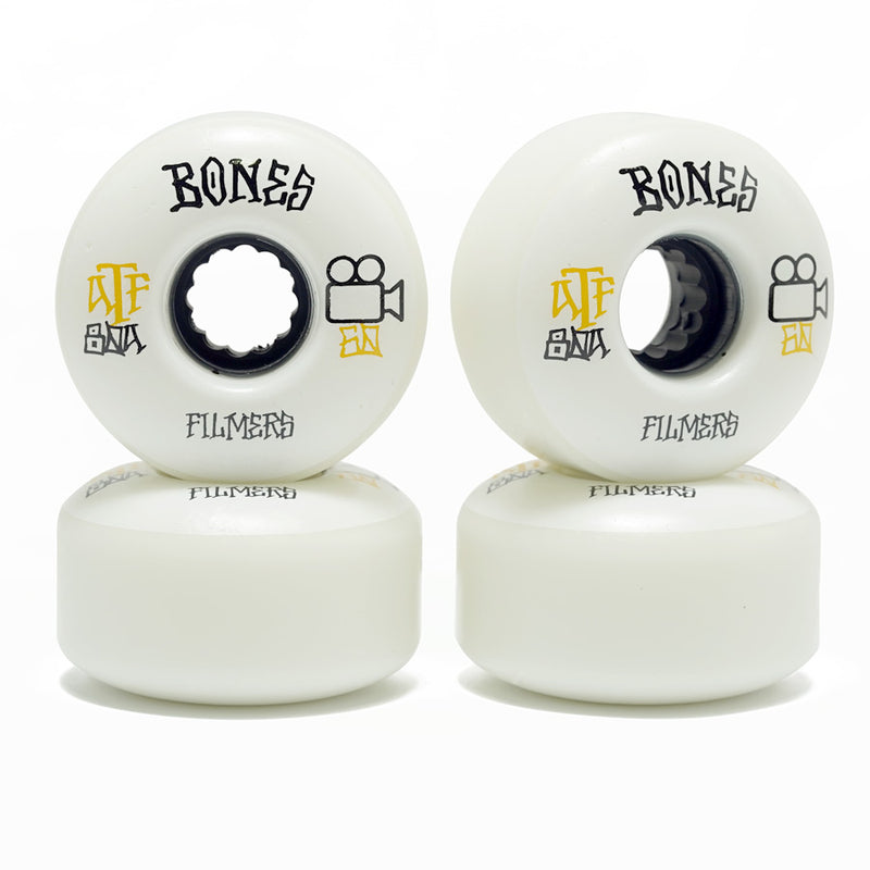 60mm ATF FILMERS 80A SKATEBOARD WHEELS