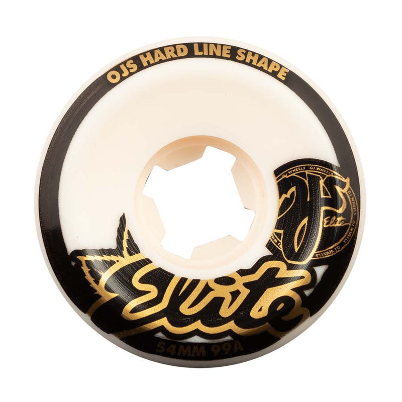 54mm ELITE HARDLINE 99A SKATEBOARD WHEELS