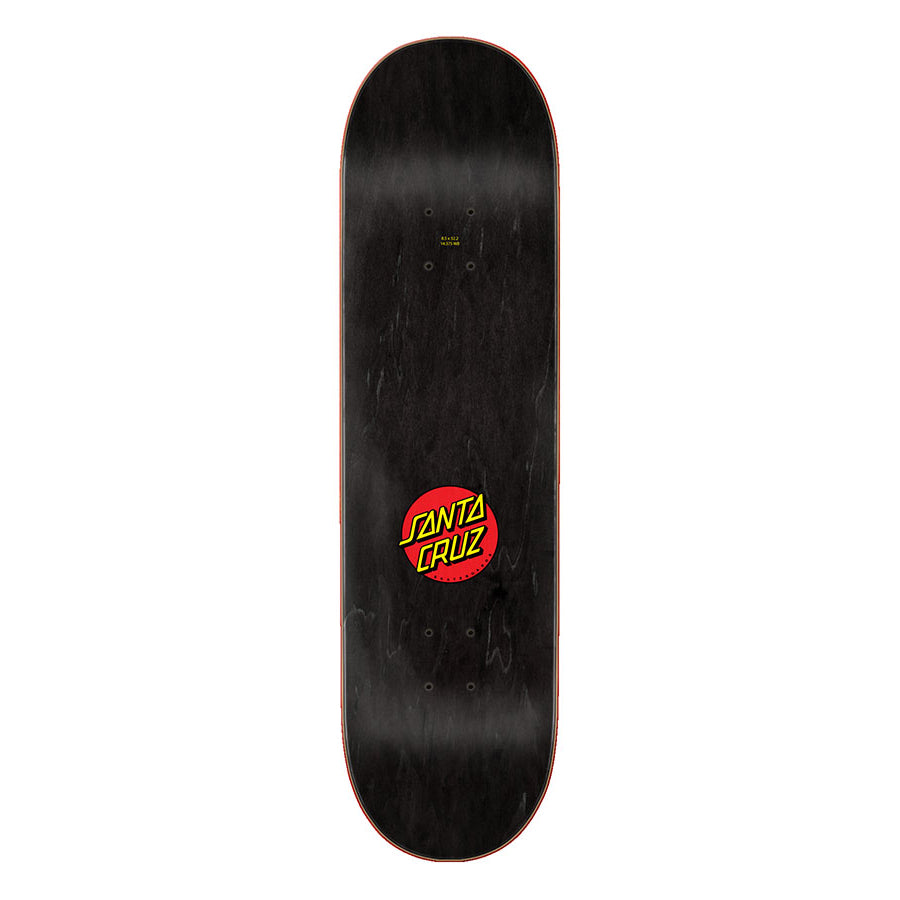 8.5in x 32.2in CLASSIC DOT SKATEBOARD DECK