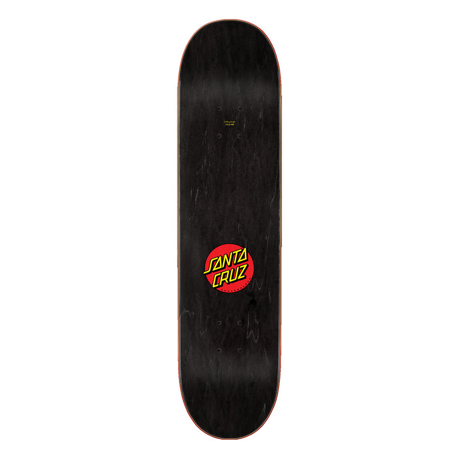 7.75in x 31.61in CLASSIC DOT SKATEBOARD DECK