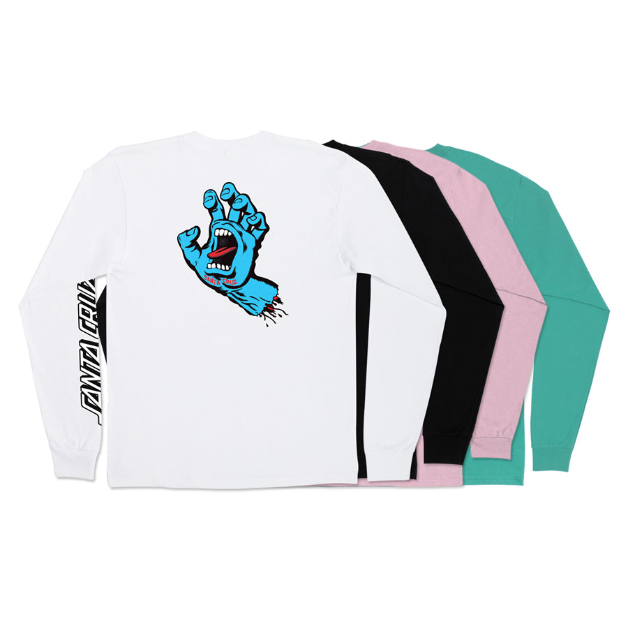 SCREAMING HAND L/S REGULAR T-SHIRT