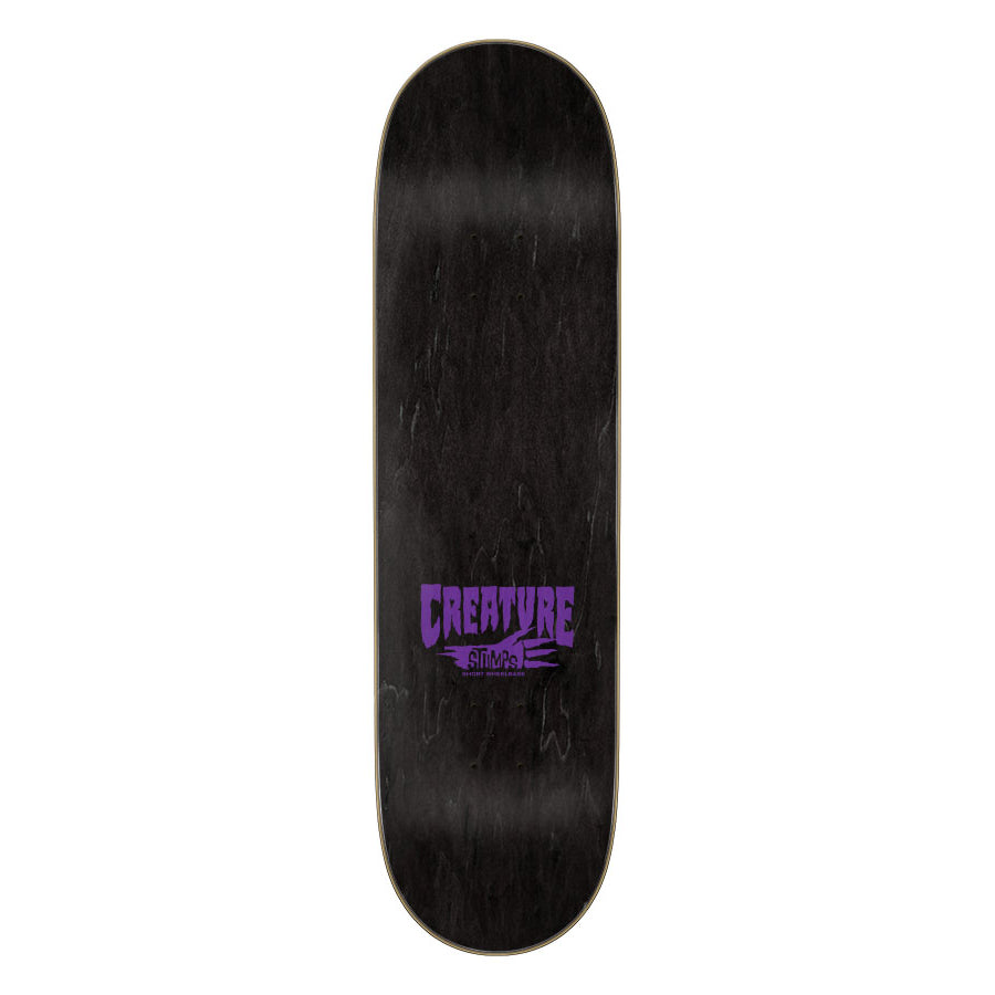 8.51in x 31.88in LOGO OUTLINE STUMPS SKATEBOARD DECK