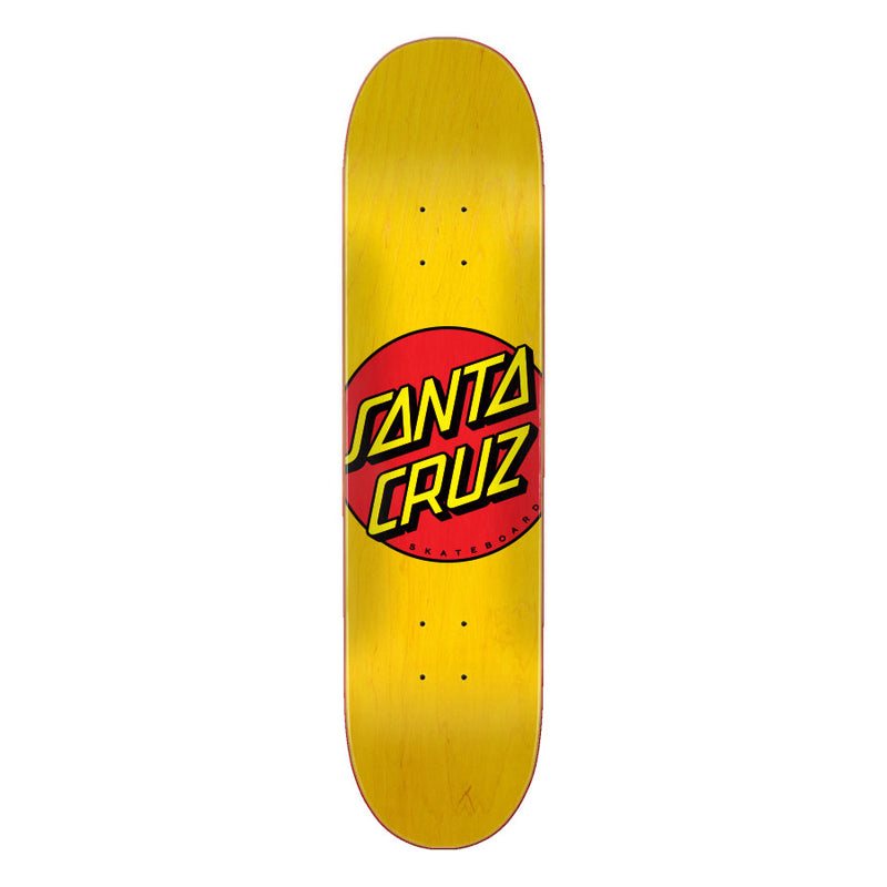 7.75in x 31.61in CLASSIC DOT SKATEBOARD DECK