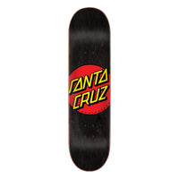 SANTA CRUZ サンタクルーズ スケボー デッキ 8.25 CLASSIC DOT BLACK TEAM DECK クラシックドット