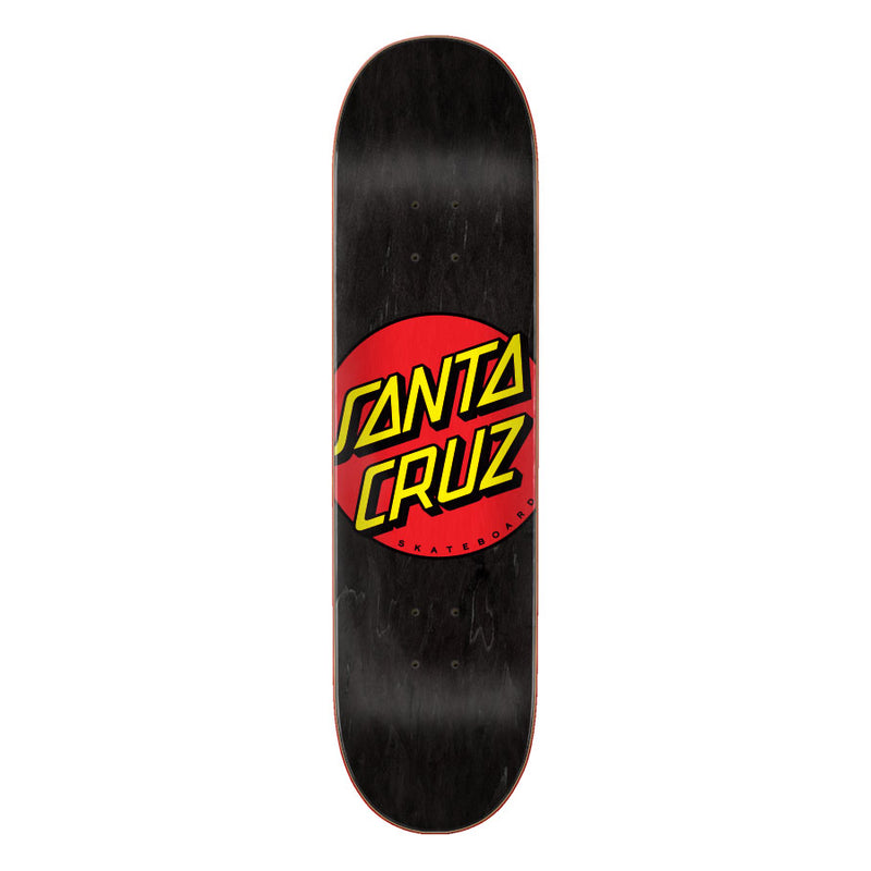 SANTA CRUZ サンタクルーズ スケボー デッキ 8.25 CLASSIC DOT BLACK TEAM DECK クラシックドット