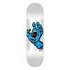 8.25in x 31.8in SCREAMING HAND SKATEBOARD DECK