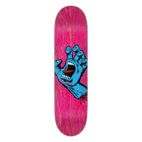 7.80in x 31.0in SCREAMING HAND SKATEBOARD DECK