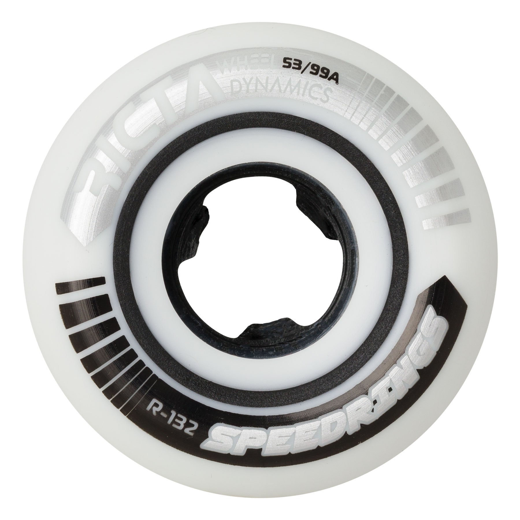 53mm SPEEDRINGS WIDE 99A SKATEBOARD WHEELS